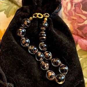 COPY - Glass beaded vintage bracelet